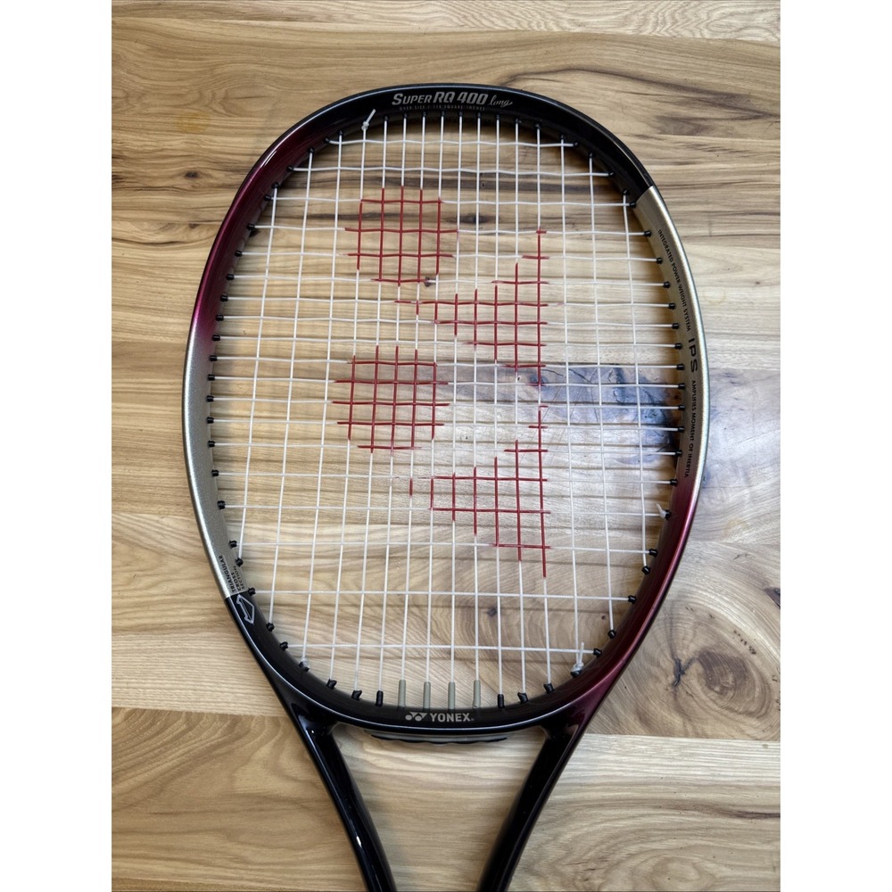 Yonex Super RQ 400 Long Mesh Graphite Composite Midplus Tennis Racket - Picture 4 of 8